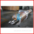 extrusion screw barrel for PVC pipe / parallel double screw